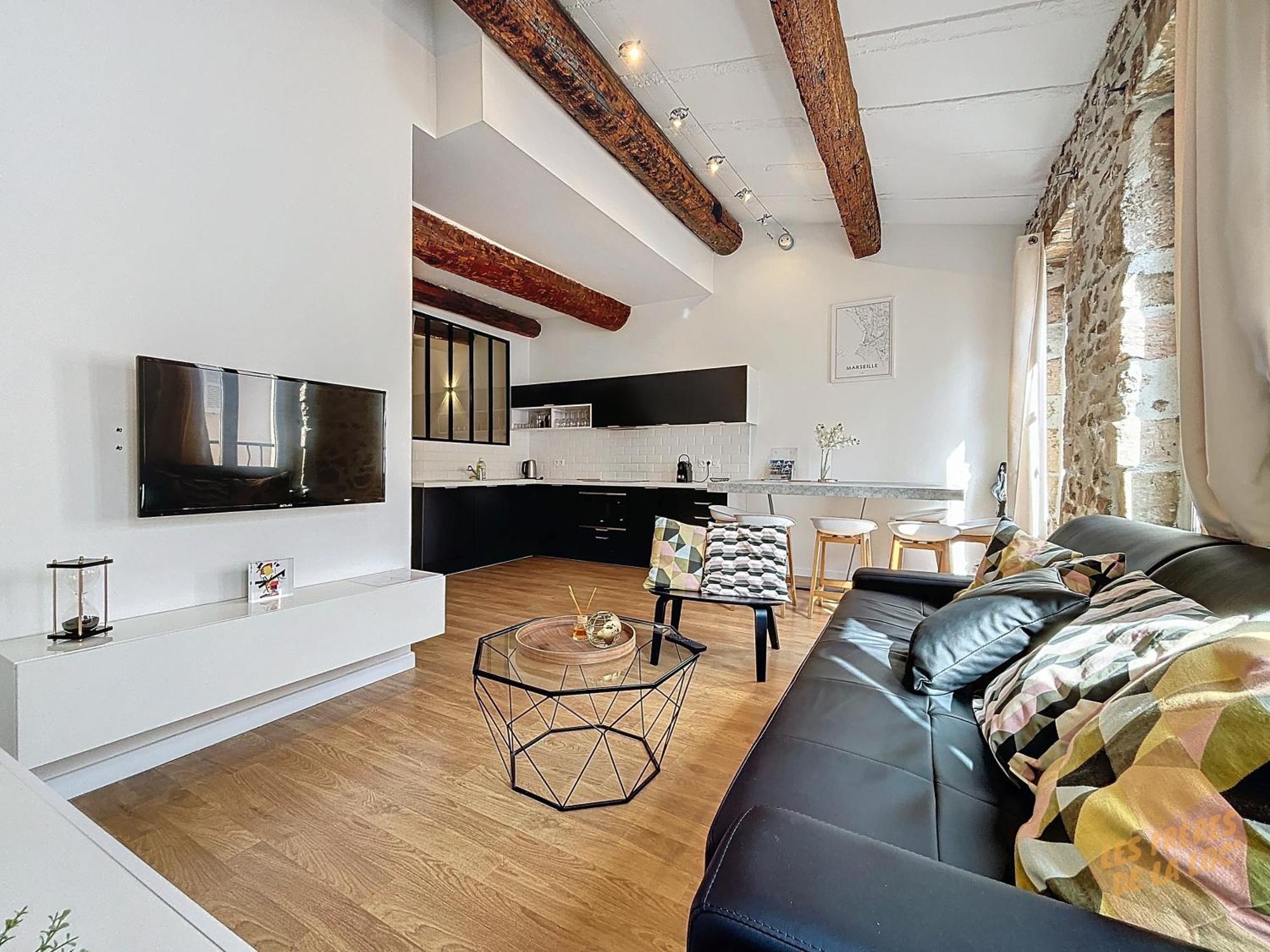 Charmant Appartement Au Vieux-Port - Climatisation - Les Freres De La Loc' Marseilles Exterior foto